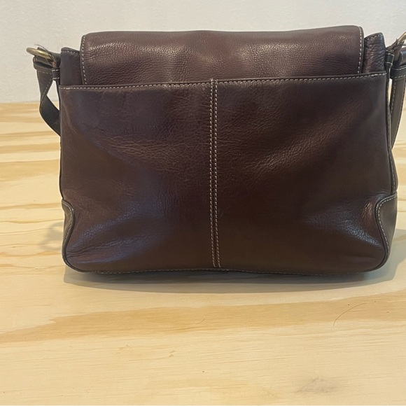 LEATHER CROSSBODY BAG - Picture 2 of 10